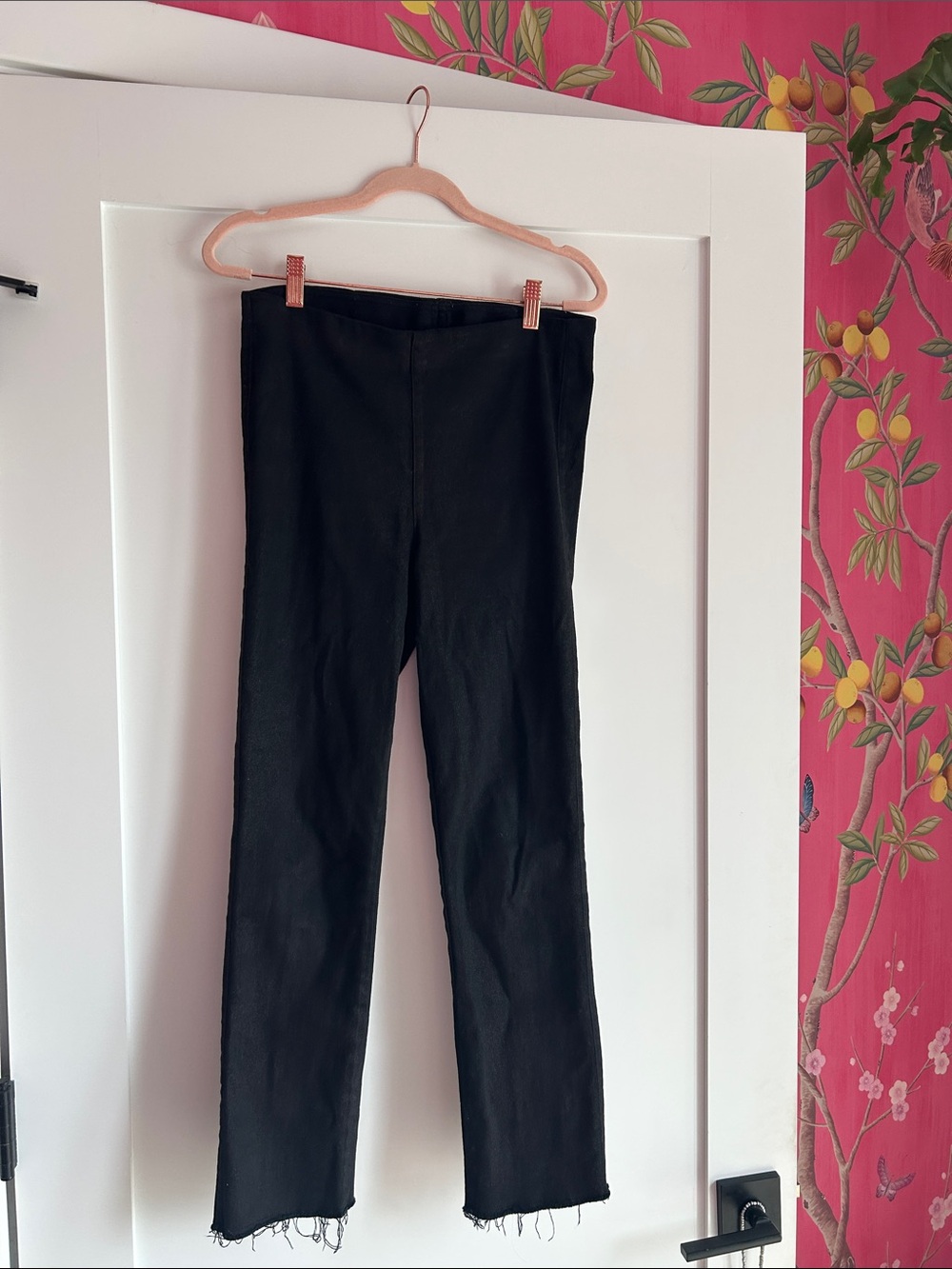 Frank & Eileen Black Straight-Leg Jeans